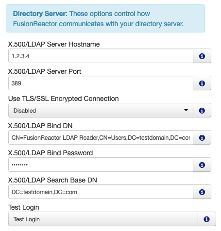 Using Active Directory to Log In to FusionReactor