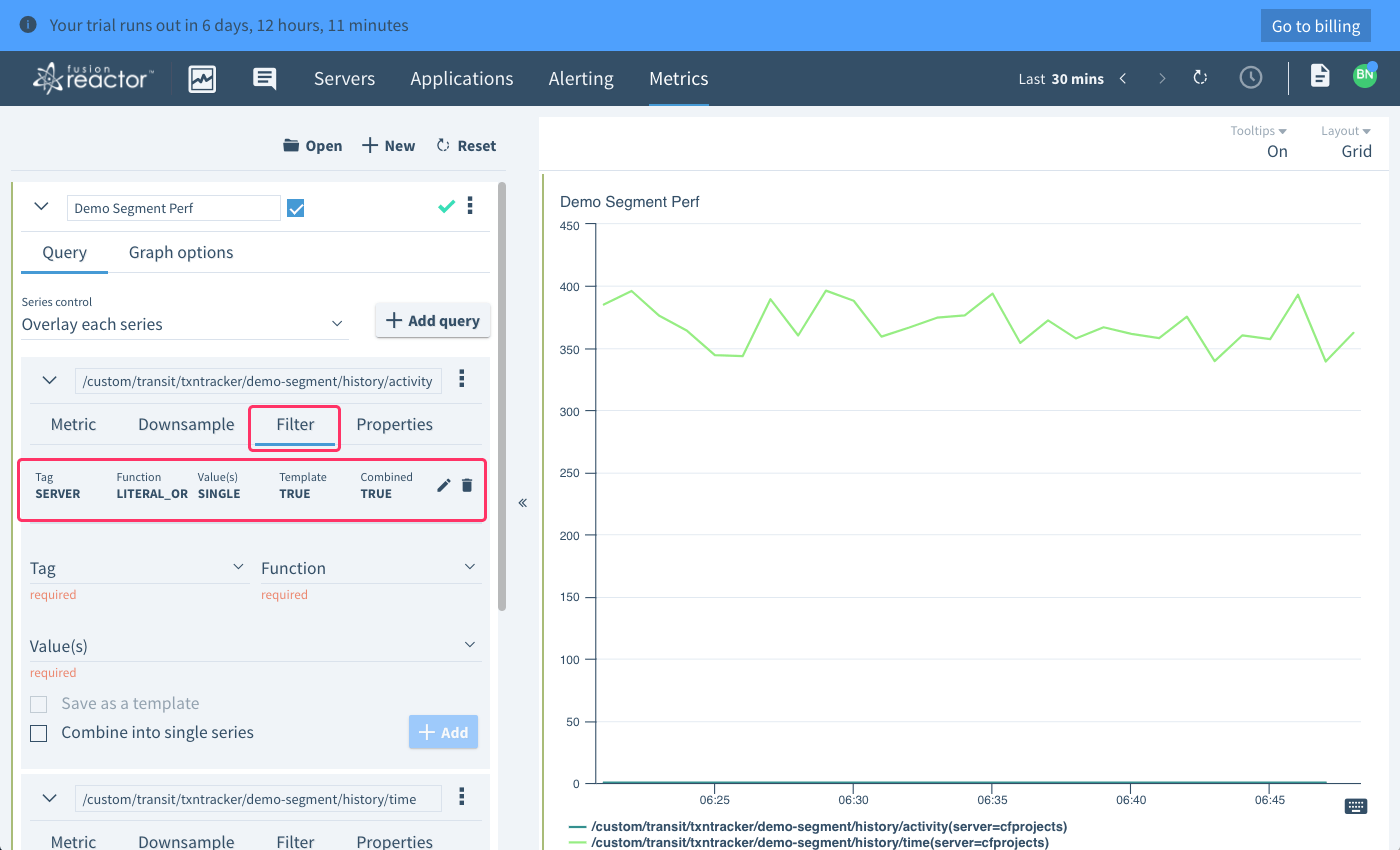 Sending FusionReactor Tracked Transaction Metrics To The Cloud Dashboard With Lucee CFML