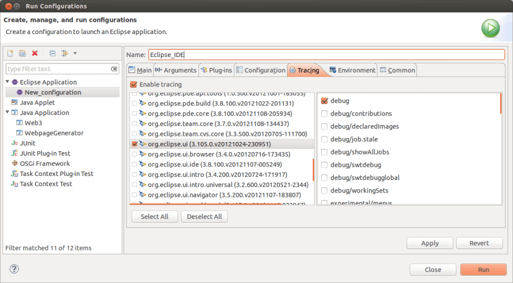 Eclipse Performance Monitor