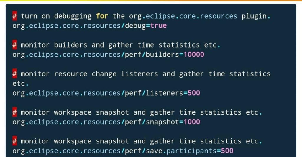 Eclipse Performance Monitor