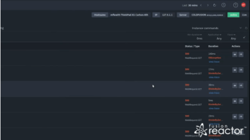 ColdFusion Metrics and System Metrics