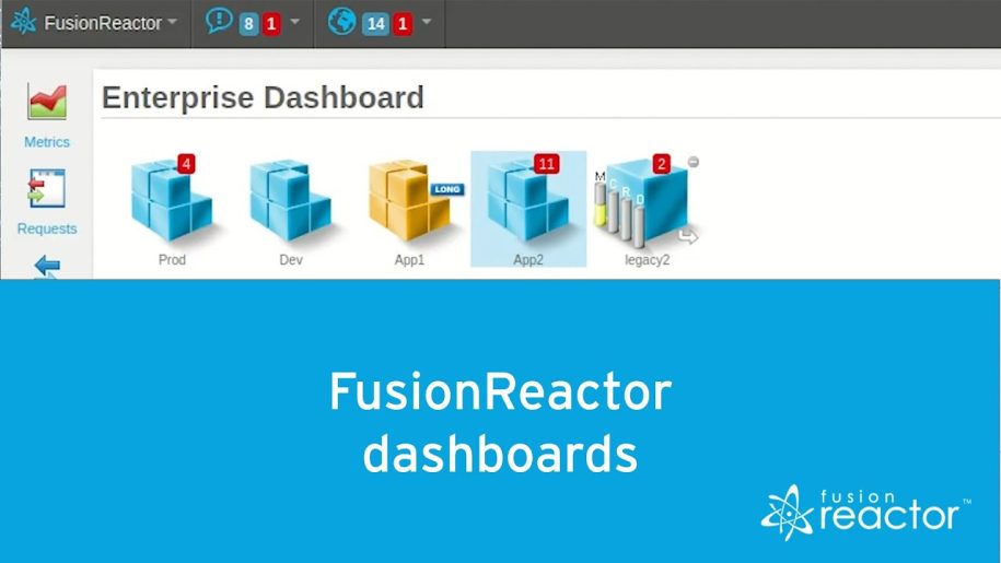 FusionReactor Dashboards