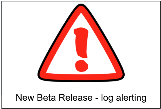 log alerting beta