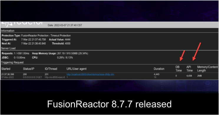 FusionReactor 8.7.7 Released