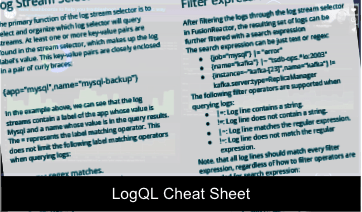 LogQL cheat sheet