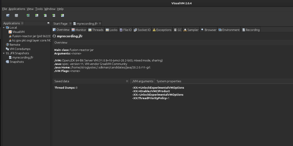 Comparing jstack and jcmd with FusionReactor