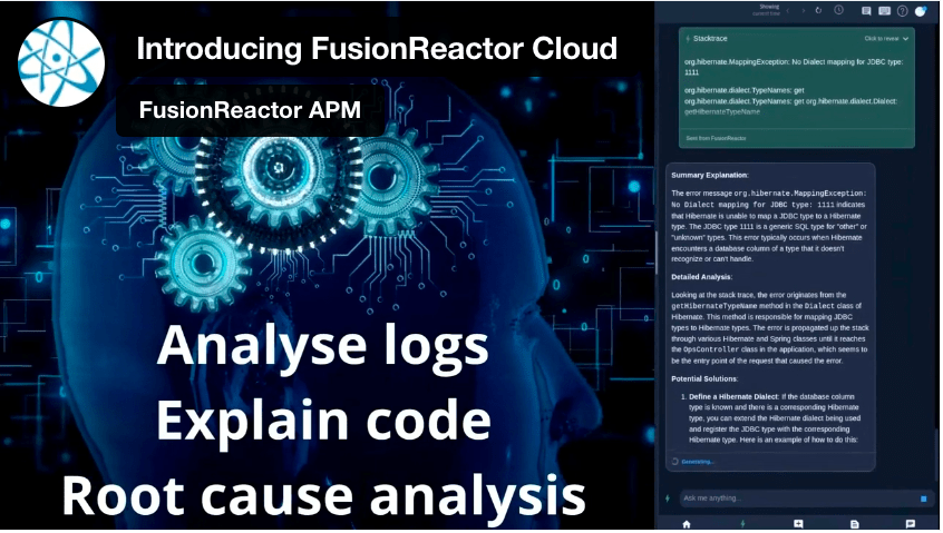 solution for application performance monitoring