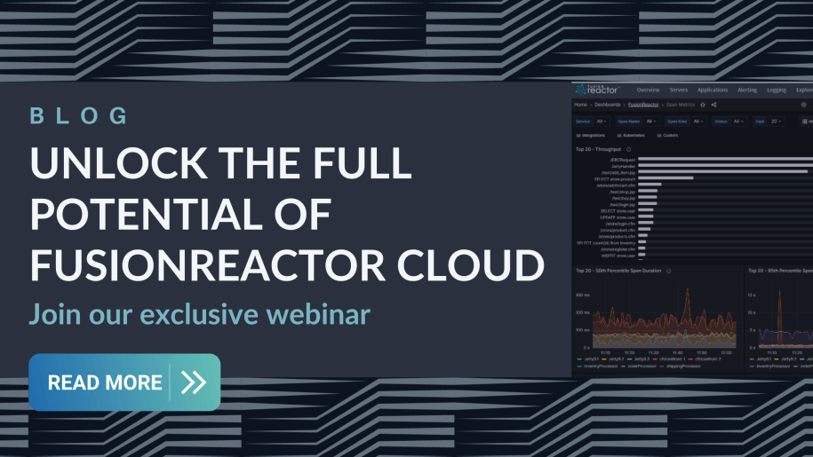 Unlock the full potential of FusionReactor Cloud: Join our exclusive webinar