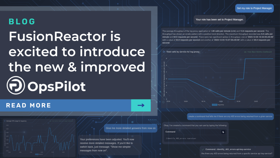 FusionReactor is excited to introduce the new and improved OpsPilot