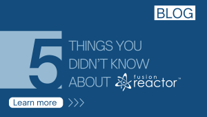 Five things you didn't know about FusionReactor