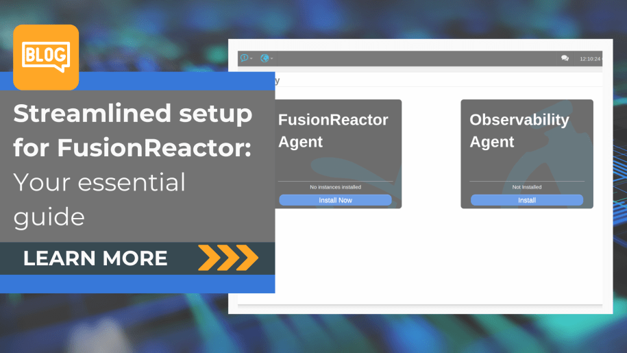 Streamlined setup for FusionReactor