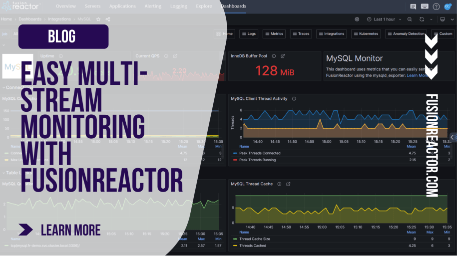 Easy multi-stream monitoring