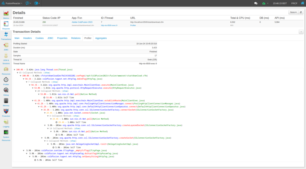 Less common ColdFusion errors