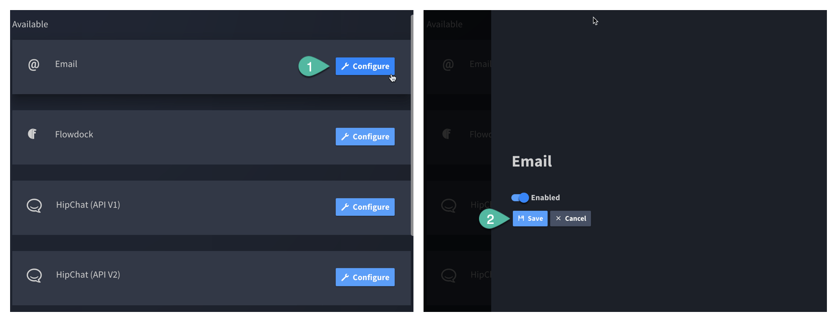 Alerting in FusionReactor for Docker Swarm