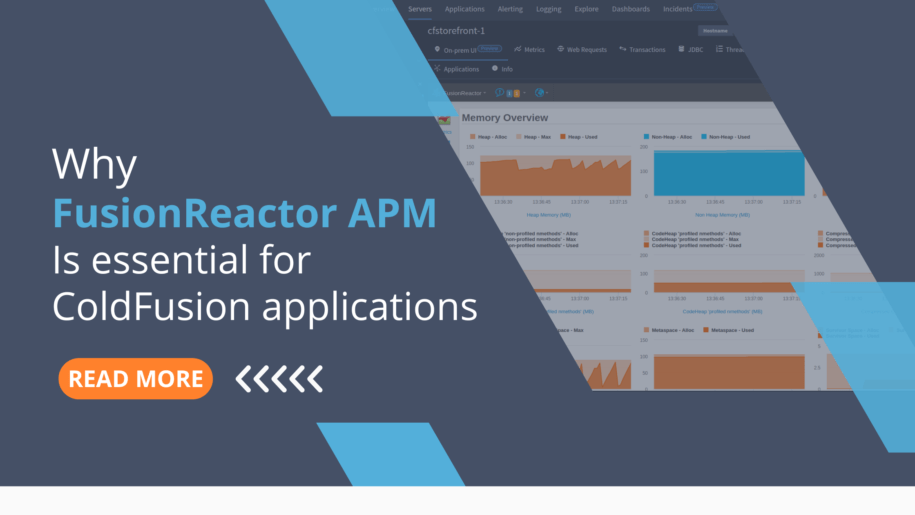 FusionReactor APM Is Essential for ColdFusion