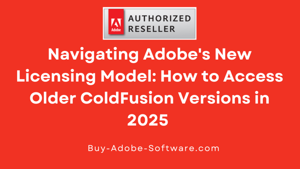 Adobe ColdFusion 2025 Deprecations