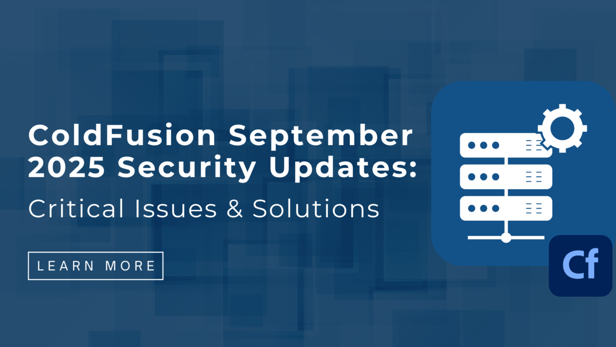 ColdFusion 2025 Security Updates