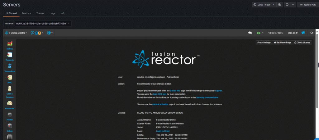 FusionReactor 2025.2