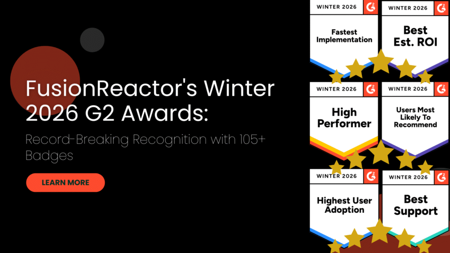 FusionReactor’s Winter 2026 G2 Awards