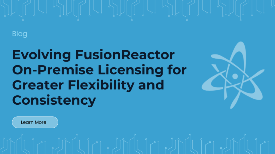 Evolving FusionReactor On-Premise Licensing